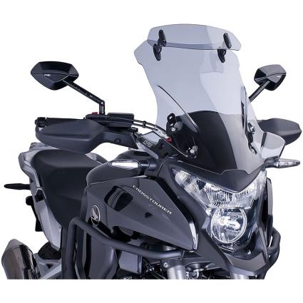 Pára-brisa De Turismo Com Viseira Honda Crosstourer One Size Smoke