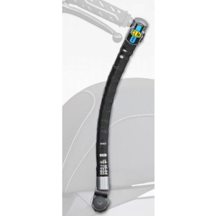 Chave Pontilhada Sthal Cadeado Guiador Honda Yupi 90cc One Size Black