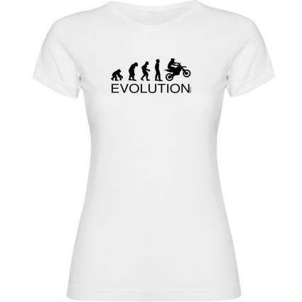 Camiseta De Manga Curta Evolution Off Road L White
