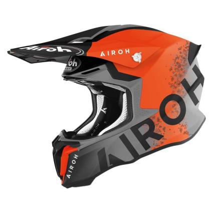 Capacete Motocross Twist 2.0 Bit S Orange Matt