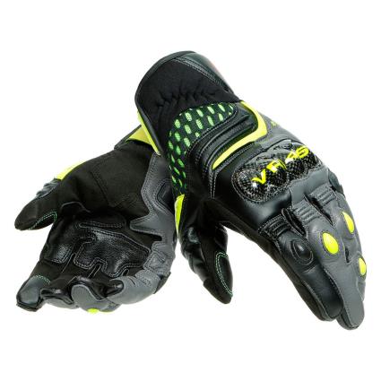 Luvas Vr46 Sector S Black / Anthracite / Fluo Yellow