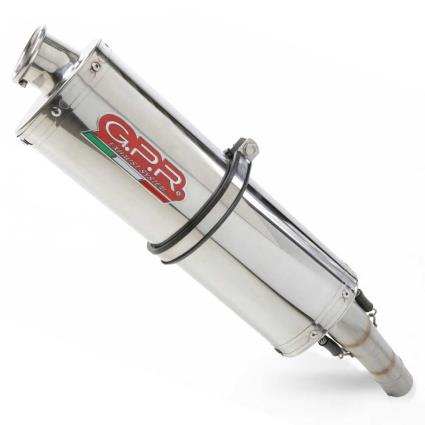 Sistema Trioval Full Line Homologado T-max 500 01-11 One Size Silver / Silver