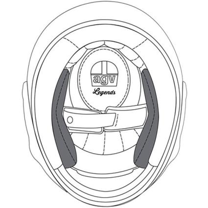 X101 Cheek Pads XS Black