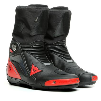 Botas Motocicleta Axial Goretex EU 41 Black / Lava Red