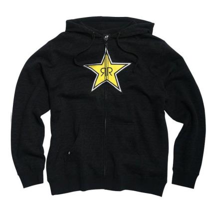 Moletom Com Zíper Rockstar Writingotw XL Black