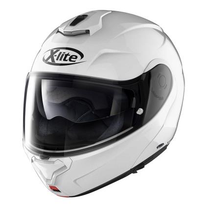 Capacete Modular X-1005 Elegance N-com XS Metal White