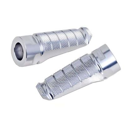 Footpegs Racing One Size Silver