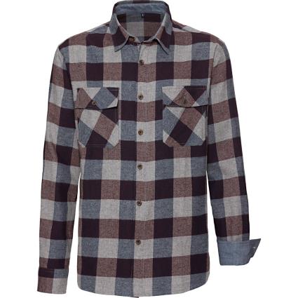 Camisa Manga Comprida Checked Style 1.0 3XL Black