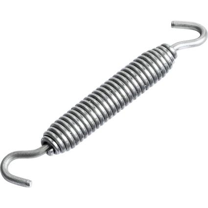 Spring Long Replacement Exhaust 7.9 cm Silver