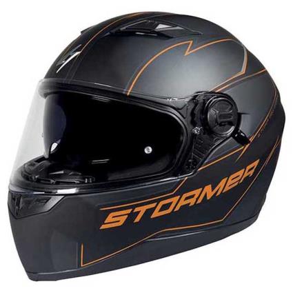 Capacete Integral Pusher Blaze L Orange Metal Matt