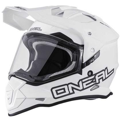 Capacete Motocross Sierra Flat S White