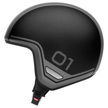 Capacete Jet O1 XS Era Black Matte