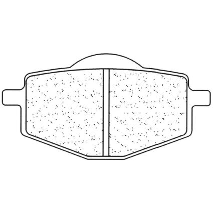 Pastilhas De Freio Sinterizadas 2284a3 One Size