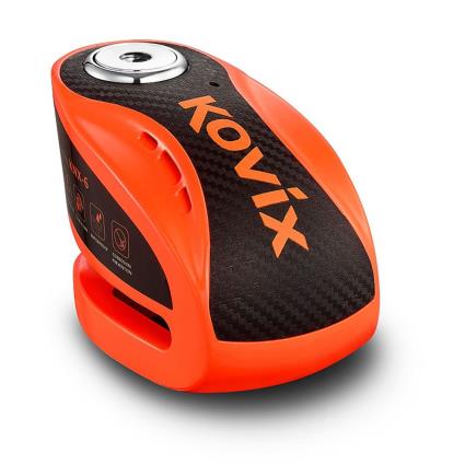 Cadeado Disco Com Alarme Knx10-fo 10 Milímetros One Size Orange
