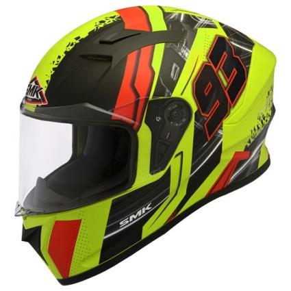 Capacete Integral Stellar Swank L Yellow / Black / Red