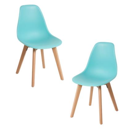 Pack 2 Cadeiras Kelen - Água-marinha