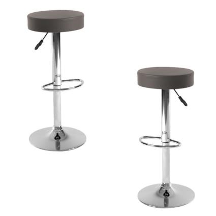 Pack 2 Bancos Kros - Cinza