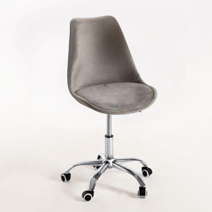 Cadeira Neo Veludo - Cinza