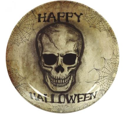 Tigela  Caveira (31 cm - Halloween)