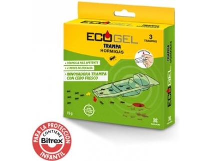 Ecogel Formigas Kit 3 Armadilhas  15Gr