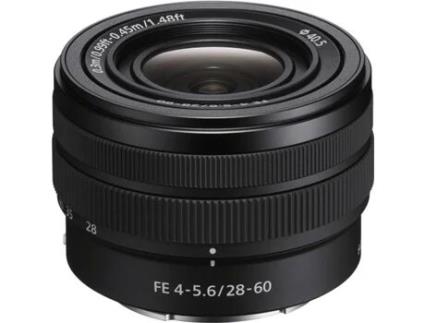 SEL2860 lente de máquina fotográfica MILC-SLR Lente padrão Preto