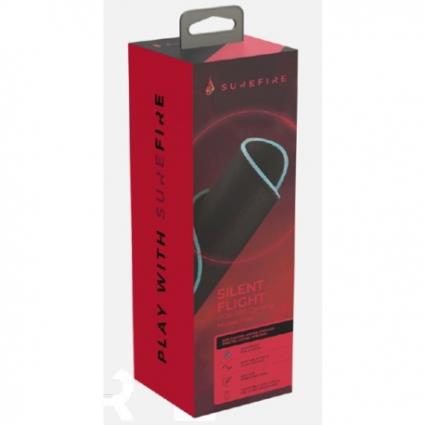 Tapete de Rato  Silent Flight RGB-680 - Preto