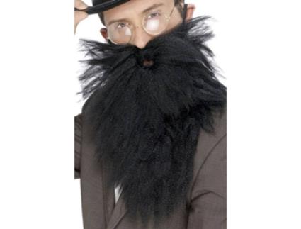 Adereços  Barba E Bigode Velho Cinzento