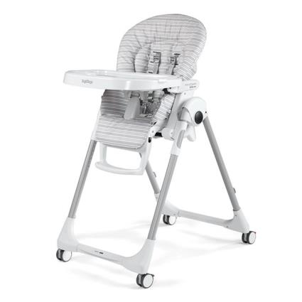 Cadeira Papa  Prima Pappa Follow Me Linear Grey
