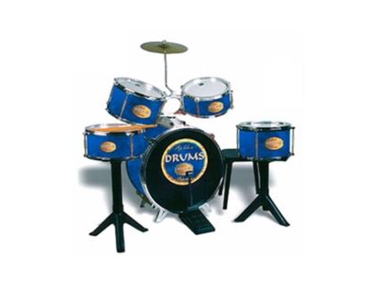 Bateria Musical Golden Drums  (75 x 68 x 54 cm)