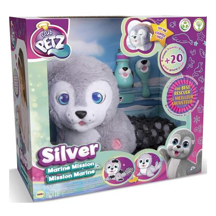Peluche Foca Silver Marine Mission