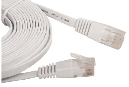 Cabo Telefone RJ45 8 Pinos Creme (4,5 mts)