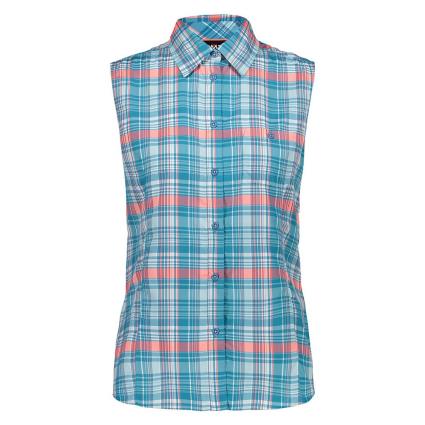 Camisa Sem Mangas 39t6396 S Red Fluo / B.Co / Anise