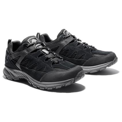 Tênis Caminhada Sadler Pass Wp Leather Low Wide EU 44 Black Suede