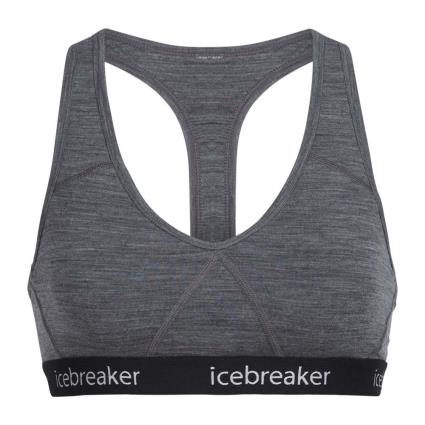 Sutiã Sprite Racerback L Gritstone Heather / Black