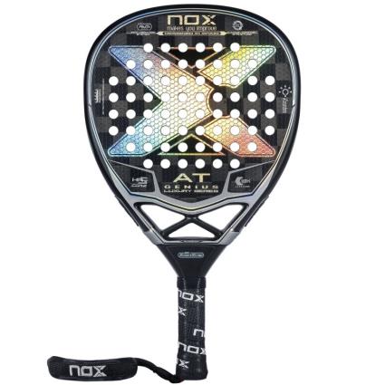 Raquete De Padel At Genius Attack 18k One Size Black / Multicolour