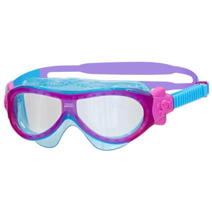 Máscara Natação Phantom Kid One Size Purple / Light Blue / Clear