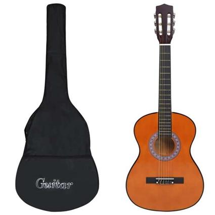 Guitarra clássica para iniciantes com saco 3/4 36'