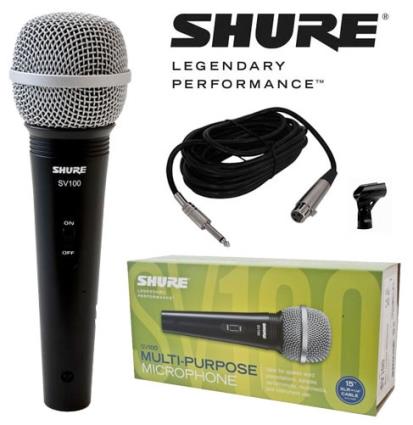 Microfone de Voz SH SV100 