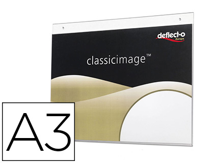 Expositor Mural  Classic Image A3 Horizontal Transparente 420X330X7 mm