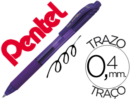 Roller  Energel Bl107 0,7mm Violeta