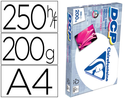 Papel Cópia  Branco DCP 200gr A4 250 Folhas