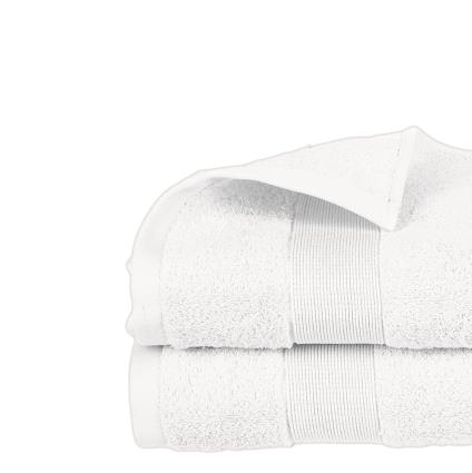 TOALHA FRIZADA 450GR COR BRANCO 50X90CM