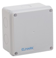 Caixa de Derivação Quadrada IP65 WBG (100x100x70mm) s/ Buc - 