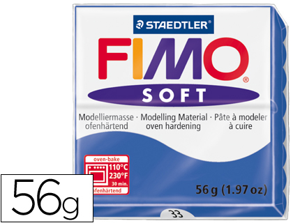 Pasta Modelar  Soft 56gr Azul Brilhante Staedtler