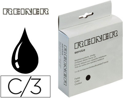 Tinta para Numerador R332N 45 ml Pack 3 Unidades