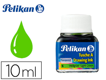 Tinta Da China  Frasco 10ml Verde Claro Nº6