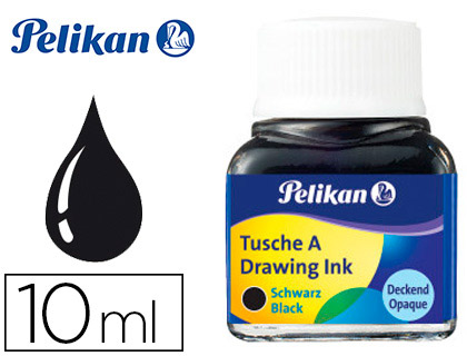 Tinta Da China  Frasco 10ml Preto