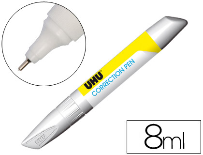 Corretor Líquido Caneta 8ml  12 Unidades