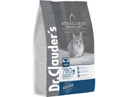 Ração para Gatos  High Premium Sterilised Senior Light (4 kg - Seca - Sénior - Sabor: Frango, Peixe e Arroz)