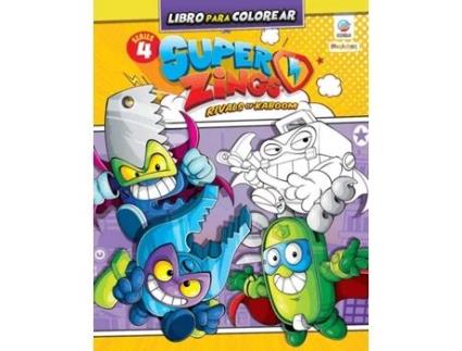 Livro Superzings. Libro Para Colorear de Vários Autores (Espanhol)
